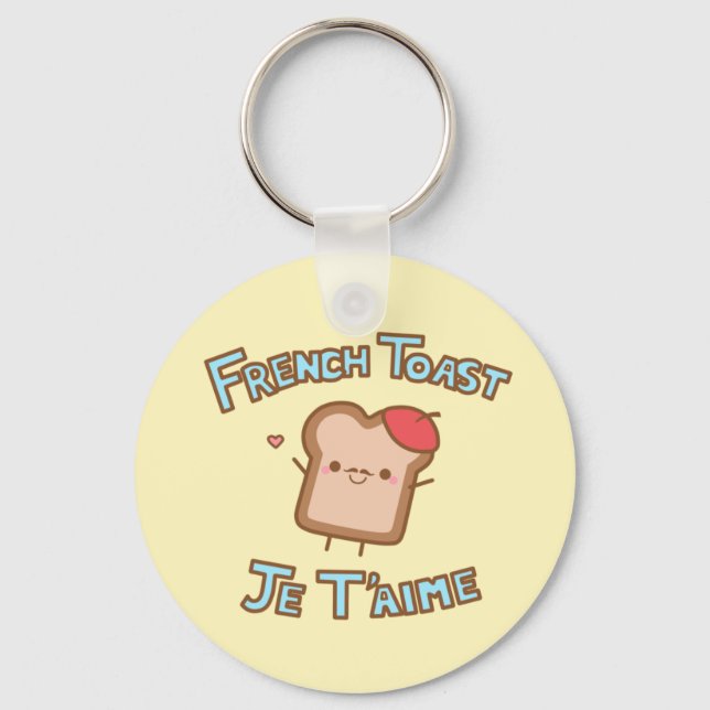 French Toast Keychain (Front)