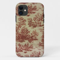 French Toile in Pink