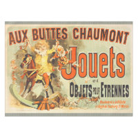 French Toy Joets Friends Vintage Poster  