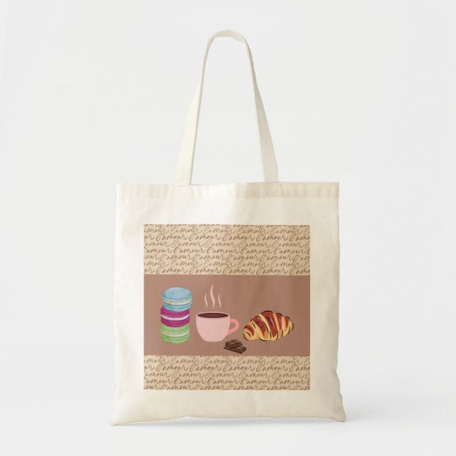 French Treats Tote Bag (Front)
