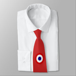 French tricolor cockade needle tie