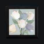 French Tulips Gift Box<br><div class="desc">French Tulips II by Jade Reynolds. Features tulips in various colours against a soft background.</div>
