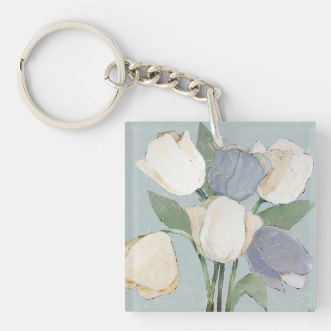 French Tulips Key Ring (Front)