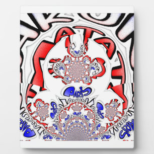 French Twist Hakuna Matata: Unique Cultural Blend Plaque