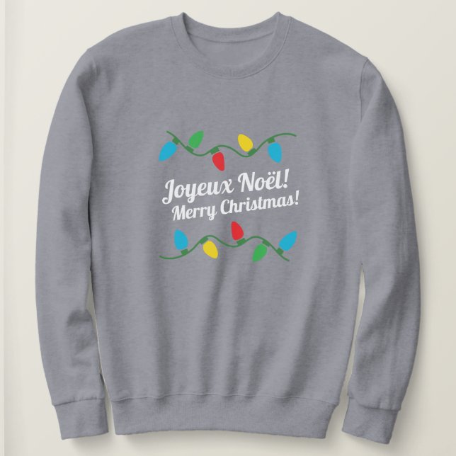 French Ugly Christmas Sweater (Design Front)