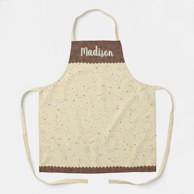 French Vanilla Ice Cream Apron (Front)