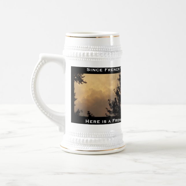 French Vanilla Ice Cream Sky Stein (Left)