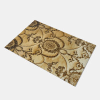 French Vintage Classic Damask Floral Parchment