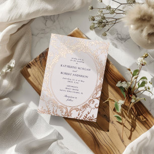 French Vintage Elegant Floral Wedding