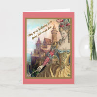 French Vintage Fashion and Castle Birthday
