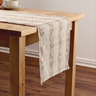 French Vintage Lace Floral Table Runner