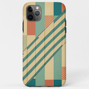 French Vintage Stripe Plaid Gingham Pattern  Case-Mate iPhone Case