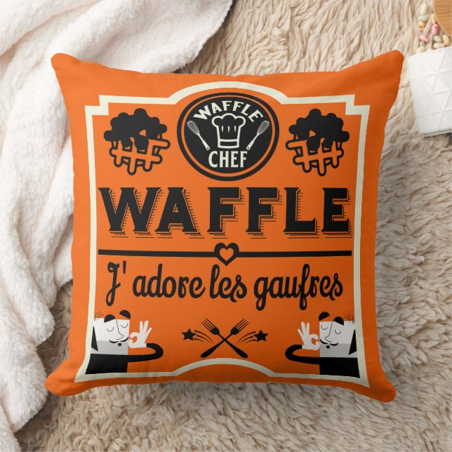 French Waffles Cushion (Blanket)