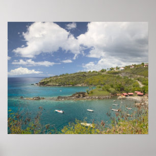 FRENCH WEST INDIES (FWI), Guadaloupe, Basse, Poster