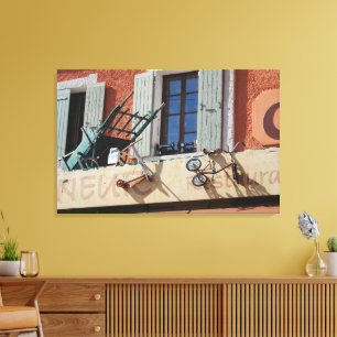 french window art canvas print