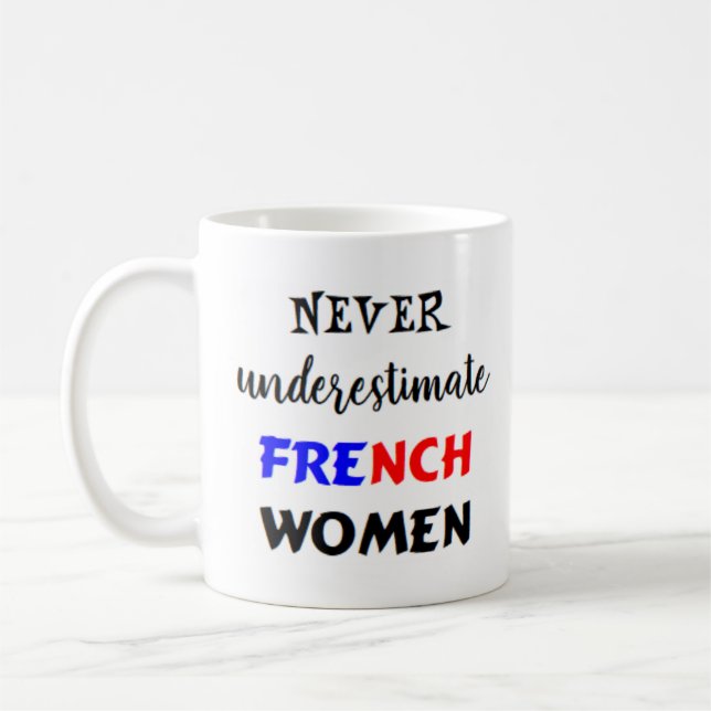 french women coffee mug (Left)