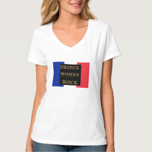FRENCH WOMEN ROCK T-Shirt