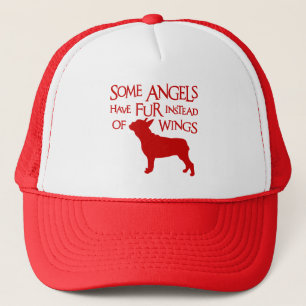FRENCHIE ANGEL TRUCKER HAT