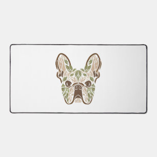 Frenchie art desk mat