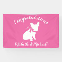 Frenchie Baby Shower French Bulldog Pink