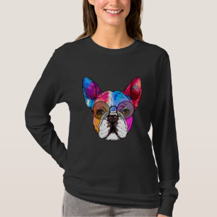 Frenchie Bulldog Cute French Bulldog Dog Design T-Shirt