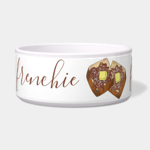 Frenchie Bulldog French Toast Breakfast Food