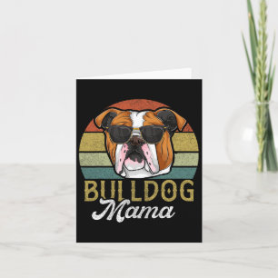 Frenchie Bulldog Mama Dog Mum Card
