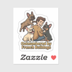 Frenchie Chaos Funny French Bulldog Dog Lover  