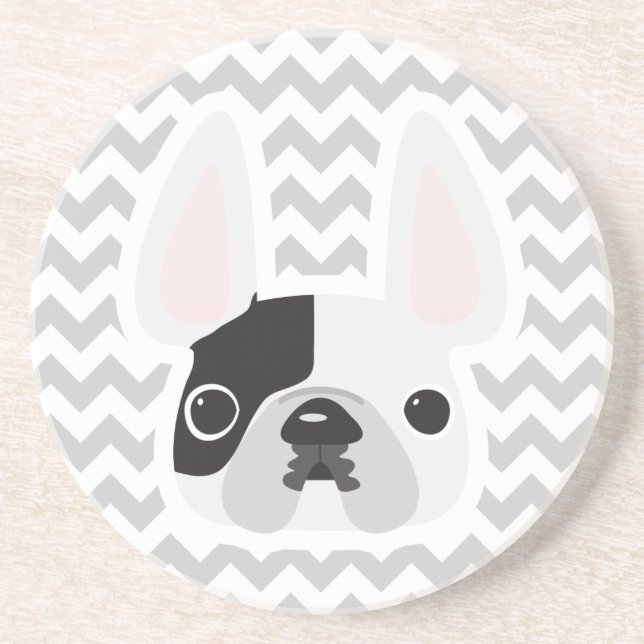 Frenchie Coaster (Front)