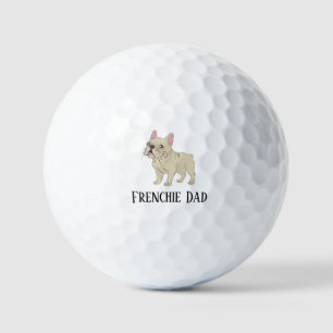 Frenchie Dad Golf Balls