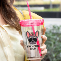 Frenchie Dog Mum Lilac and Tan French Bulldog