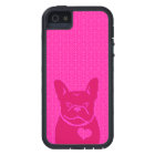 FRENCHIE FLEUR DE LIS Pnk iPhone 5/5S Tough Xtreme