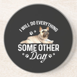 Frenchie French Bulldog Dog Lover Pet Gifts Womens Coaster