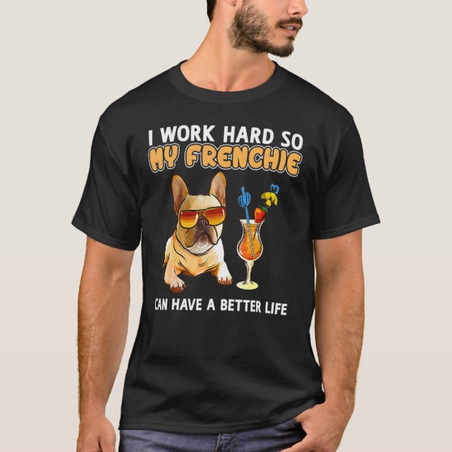   Frenchie   French Bulldog T-Shirt (Front)