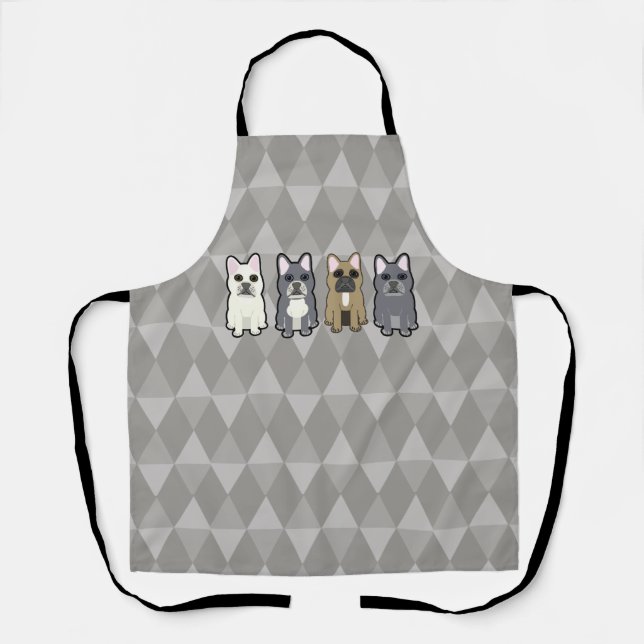 Frenchie Friends Apron (Front)