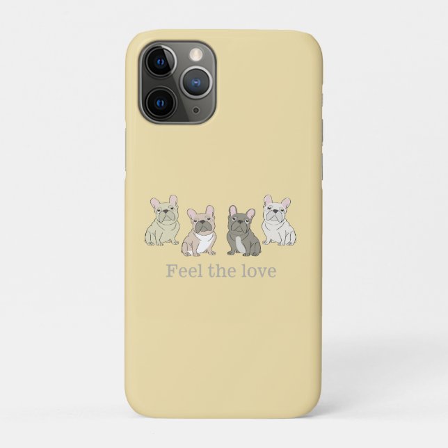 Frenchie Friends Case-Mate iPhone Case (Back)