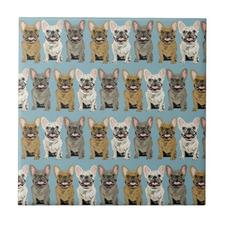 Frenchie Friends Tile