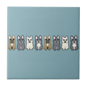 Frenchie Friends Tile