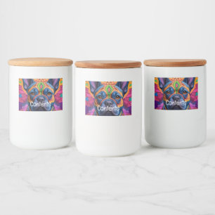 Frenchie Fun Food Label