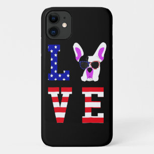 Frenchie Gift Cool Cute Love French Bulldog Case-Mate iPhone Case