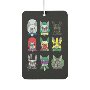 Frenchie Gift   Cute French Bulldog Design Funny Car Air Freshener