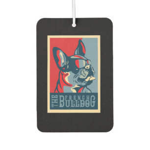 Frenchie Gift   Cute Love The French Bulldog Car Air Freshener