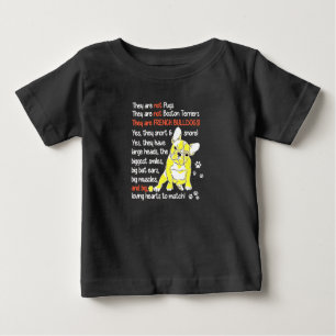 Frenchie Gift   They Are French Bulldogs Gift Baby T-Shirt