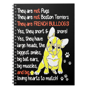 Frenchie Gift They Are French Bulldogs Gift Notebook