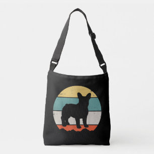 Frenchie Gift   Vintage French Bulldog Gift Crossbody Bag