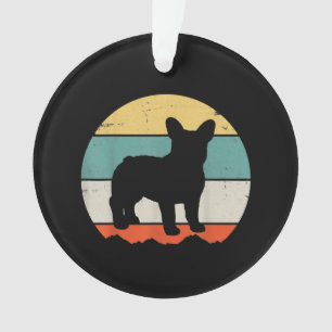 Frenchie Gift Vintage French Bulldog Gift Ornament