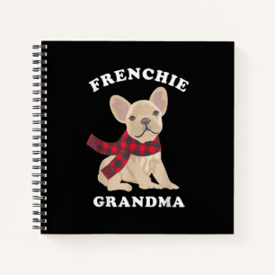 Frenchie Grandma Gift French Bulldog Xmas Family Notebook