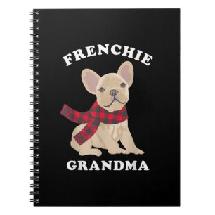 Frenchie Grandma Gift French Bulldog Xmas Family Notebook