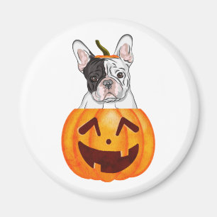 Frenchie Halloween Magnet