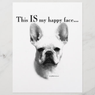 Frenchie Happy Face